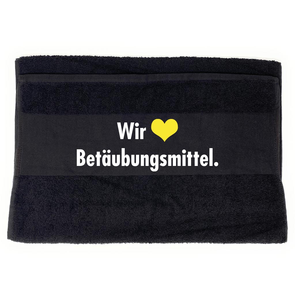 Betäubungsmittel - Handtuch aus Baumwolle, 100cm x 50cm - Karl Linienfeld