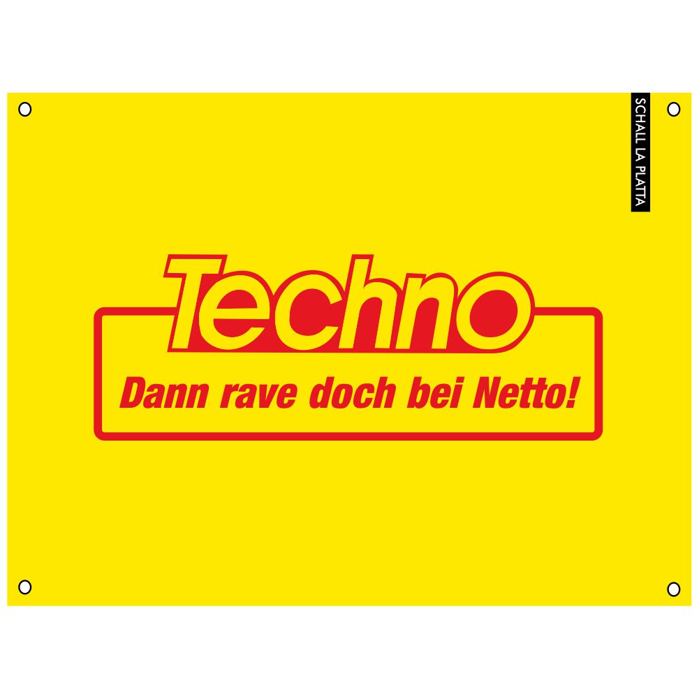 TECHNO Fahne