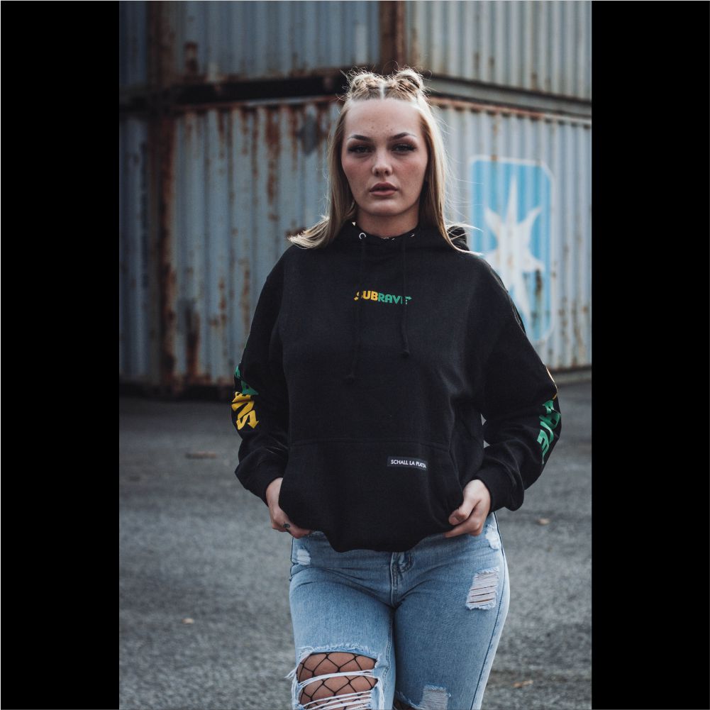 SUBRAVE Hoodie Girl schwarz 