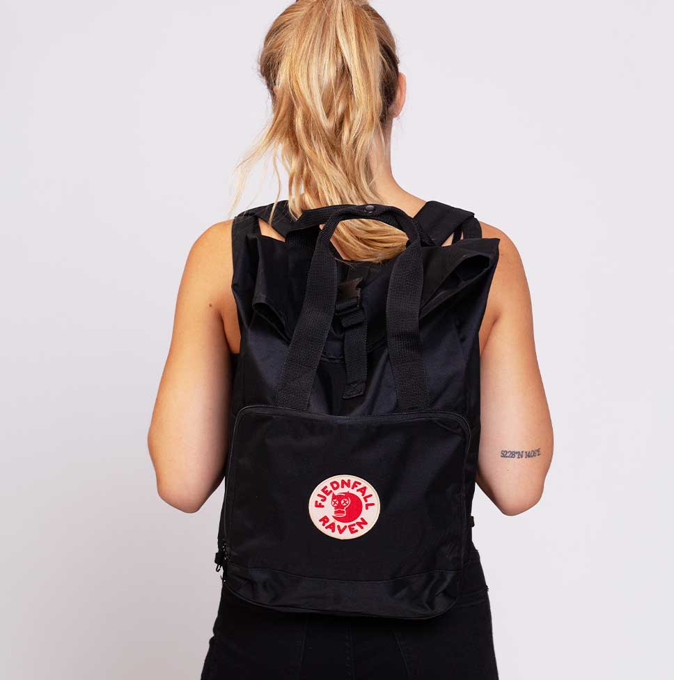 Fjednfall Raven - Rucksack, Twin Handle Roll-Top Backback