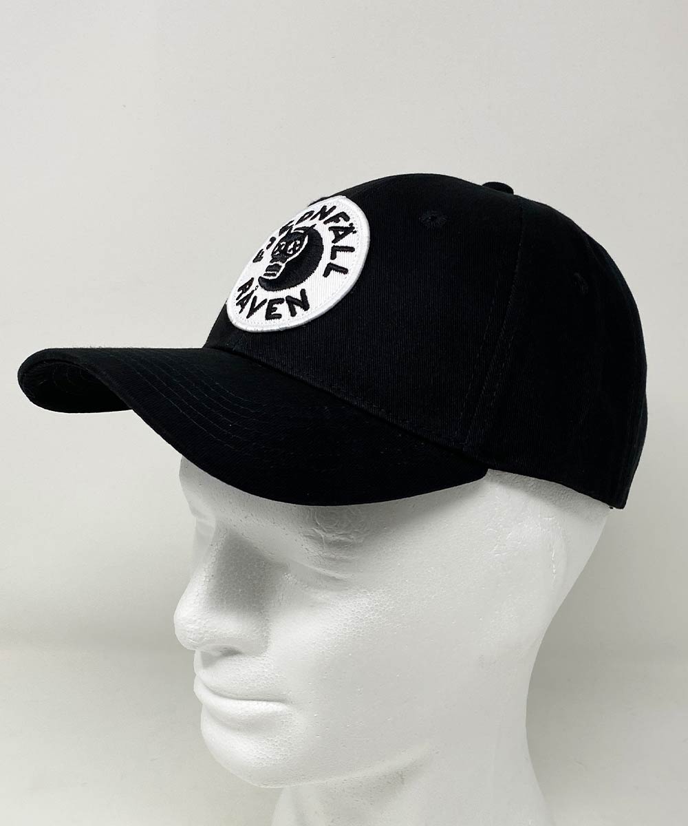 Fjednfall Raven - Snapback Cap, gebogener Schirm, Versteck Fach