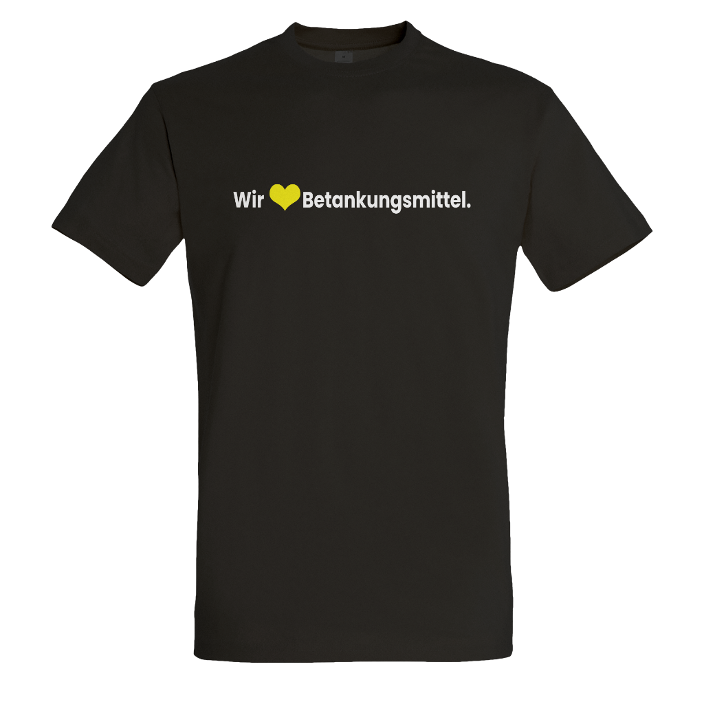 Wir Lieben Betankungsmittel Shirt - Front Print